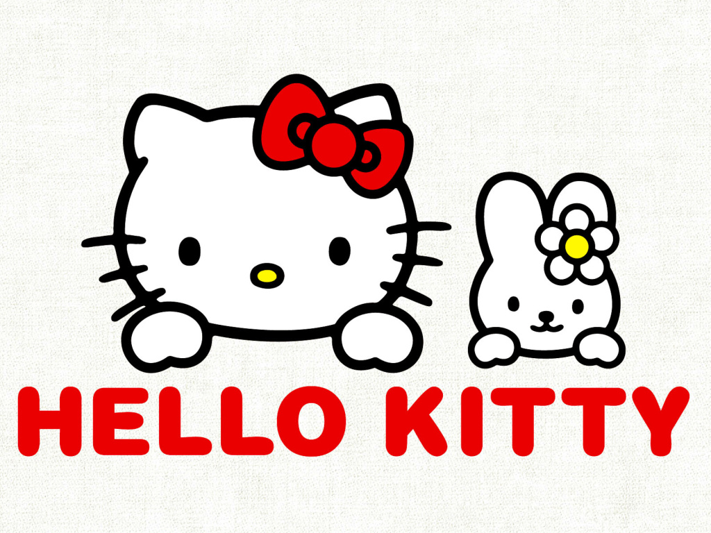 Fondo de pantalla Hello Kitty 1024x768