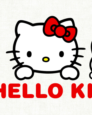 Hello Kitty papel de parede para celular para iPhone 5