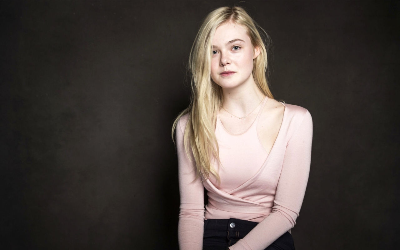 Screenshot №1 pro téma Actress Elle Fanning 1280x800