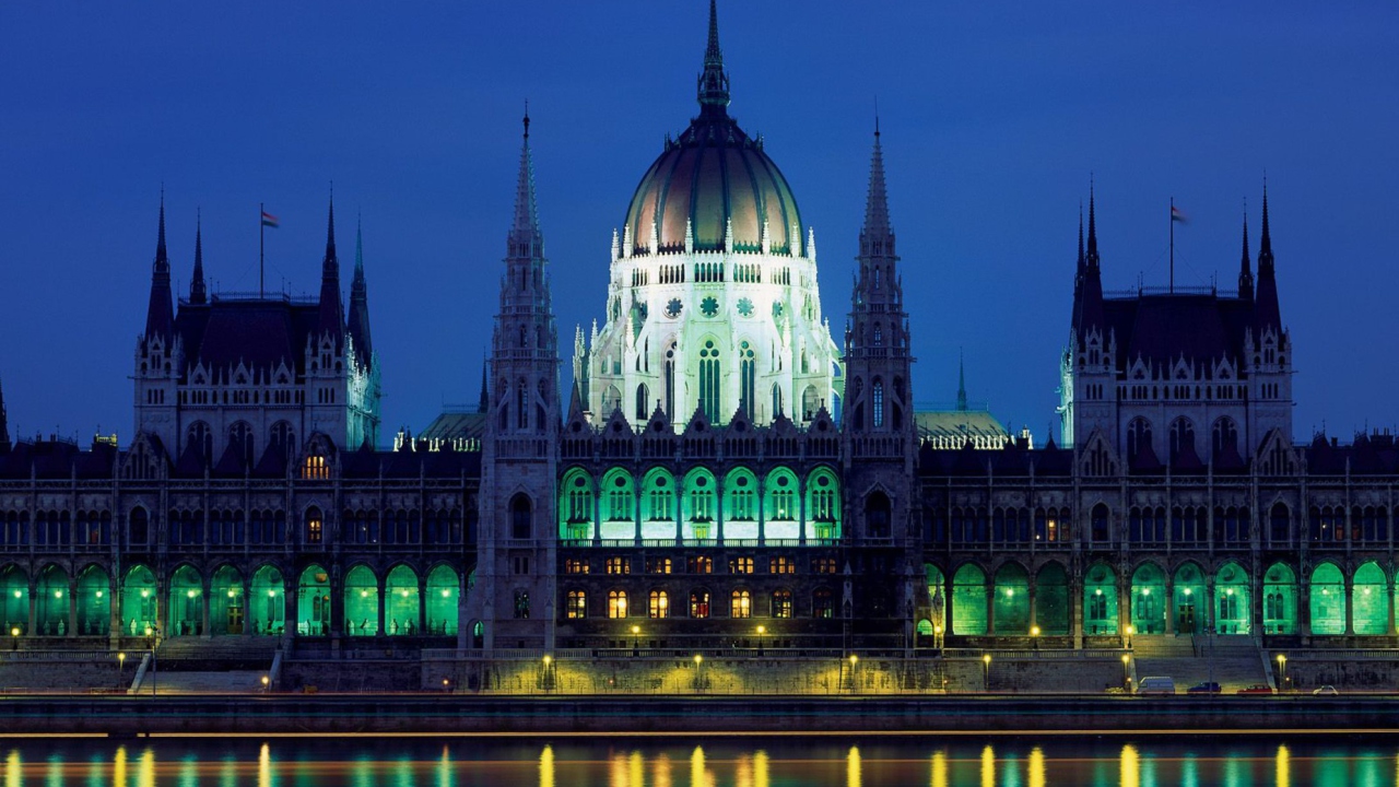 Screenshot №1 pro téma Parliament Building Budapest Hungary 1280x720