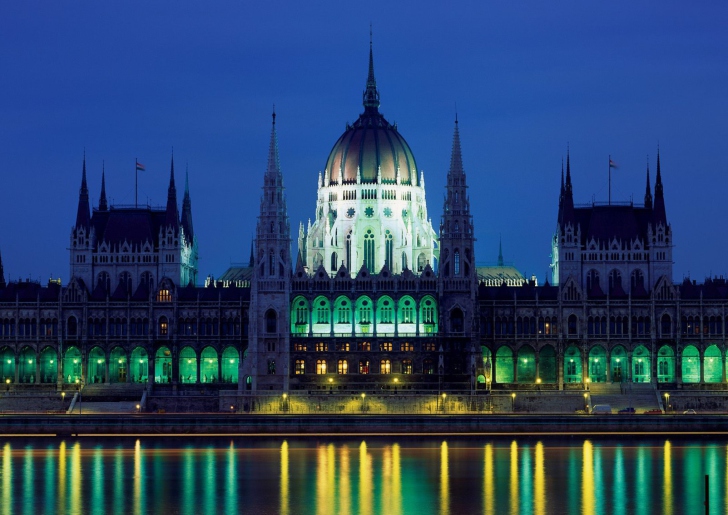 Обои Parliament Building Budapest Hungary