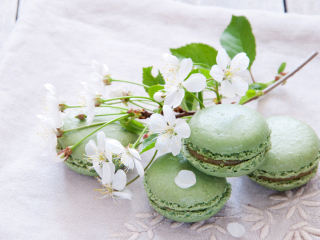 Screenshot №1 pro téma Spring Style French Dessert Macarons 320x240