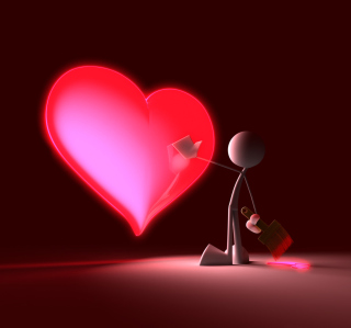 St. Valentine's Day - Obrázkek zdarma pro iPad mini