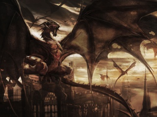 Sfondi Dragon Attack 320x240