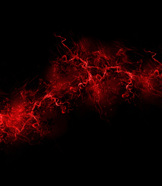 Abstract Red Art - Obrázkek zdarma pro 240x320