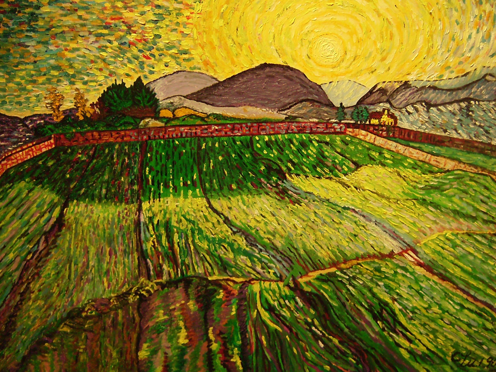 Vincent van Gogh wallpaper 1600x1200