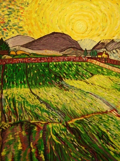 Das Vincent van Gogh Wallpaper 240x320