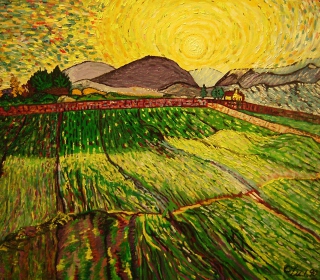 Kostenloses Vincent van Gogh Wallpaper für iPad