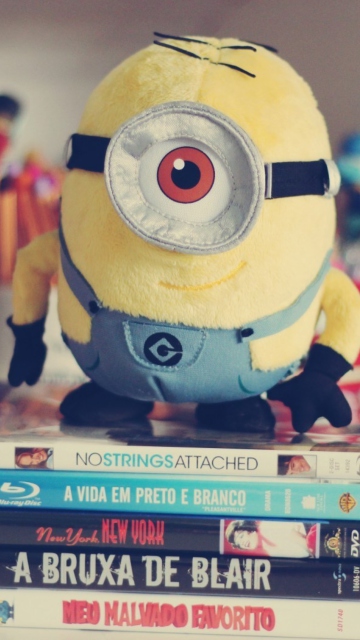 Despicable Me Minion Plush Toy wallpaper 360x640