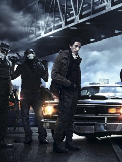 Das American Heist Wallpaper 240x320