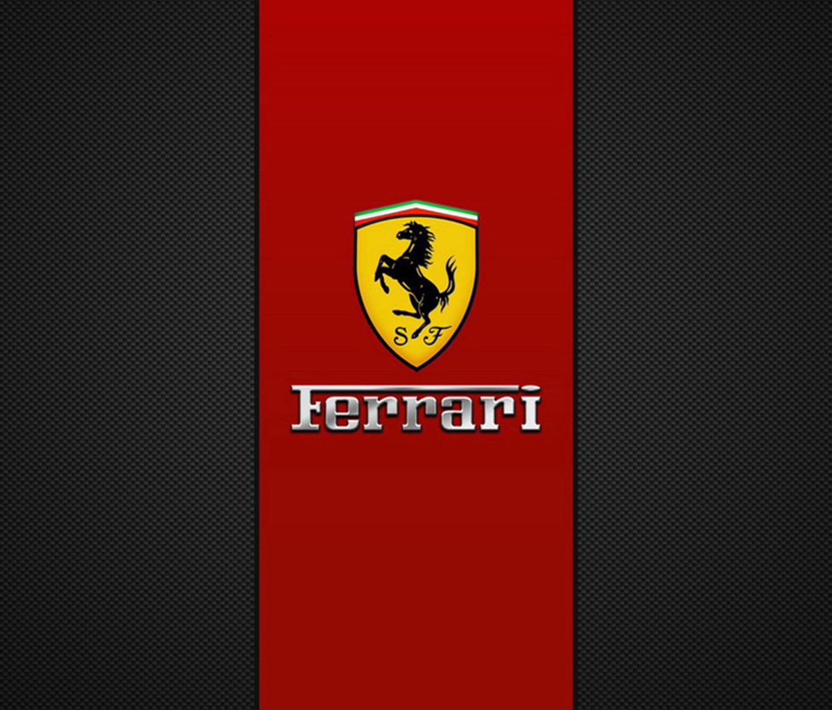 Обои Ferrari Emblem 1200x1024