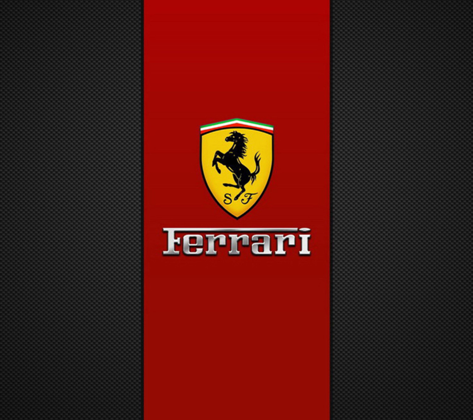 Das Ferrari Emblem Wallpaper 960x854