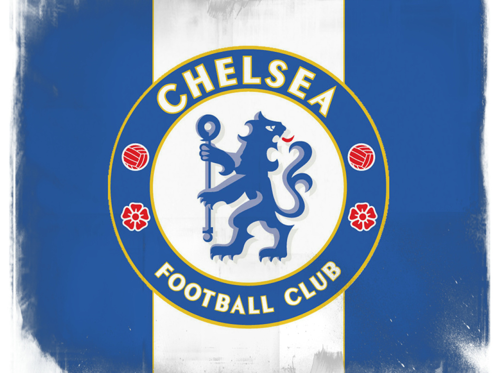 Das Chelsea Grunge Logo Wallpaper 1024x768