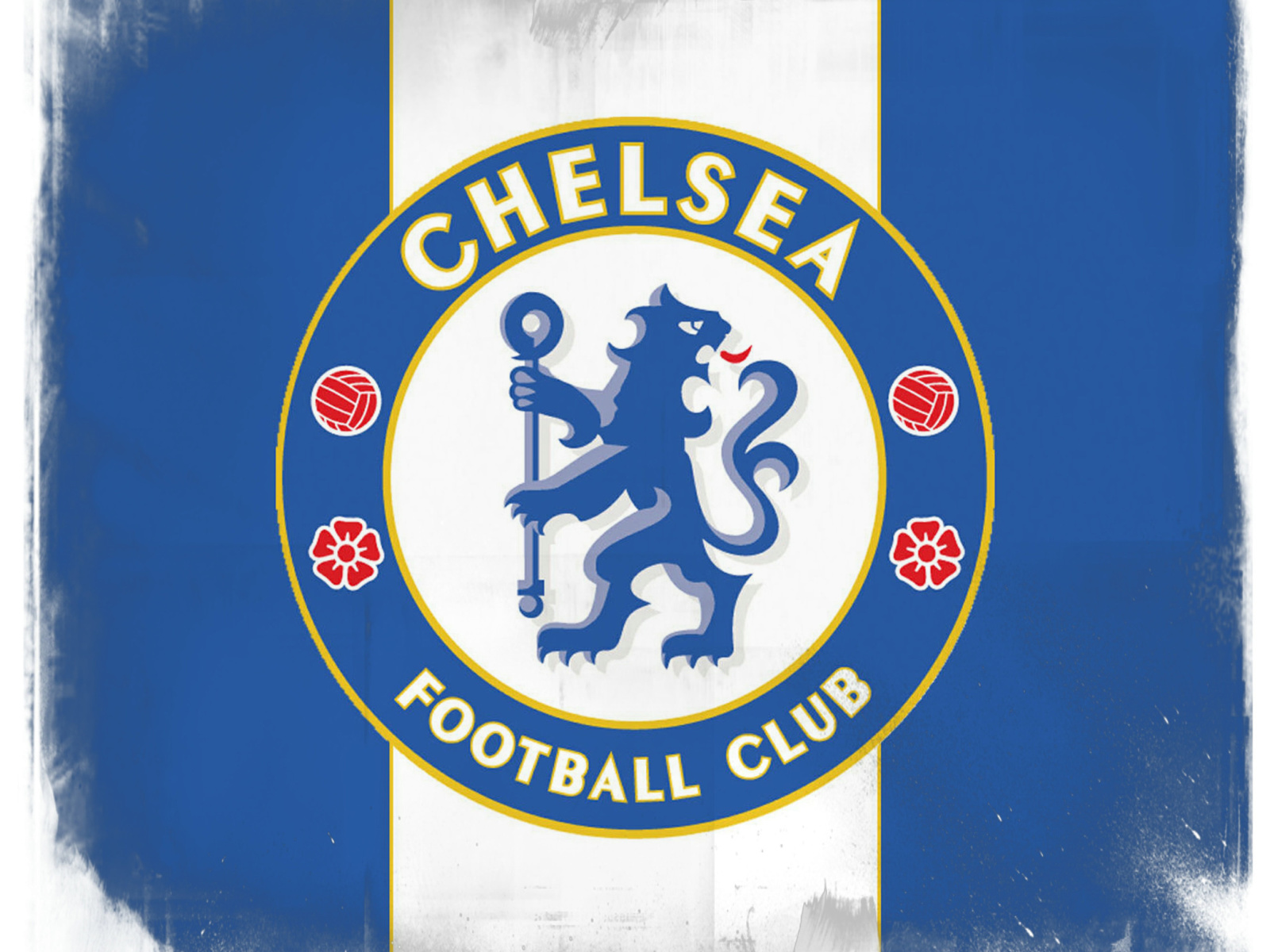 Das Chelsea Grunge Logo Wallpaper 1600x1200