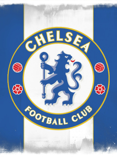 Chelsea Grunge Logo wallpaper 240x320