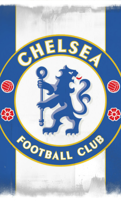 Sfondi Chelsea Grunge Logo 240x400