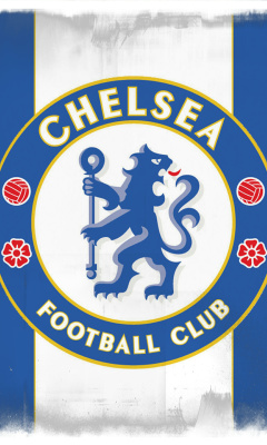 Fondo de pantalla Chelsea Grunge Logo 240x400