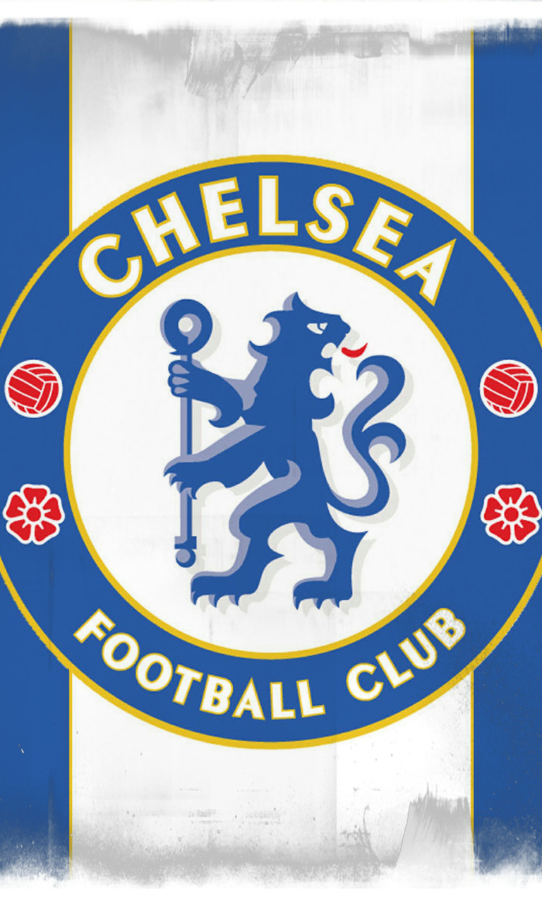 Chelsea Grunge Logo wallpaper 768x1280