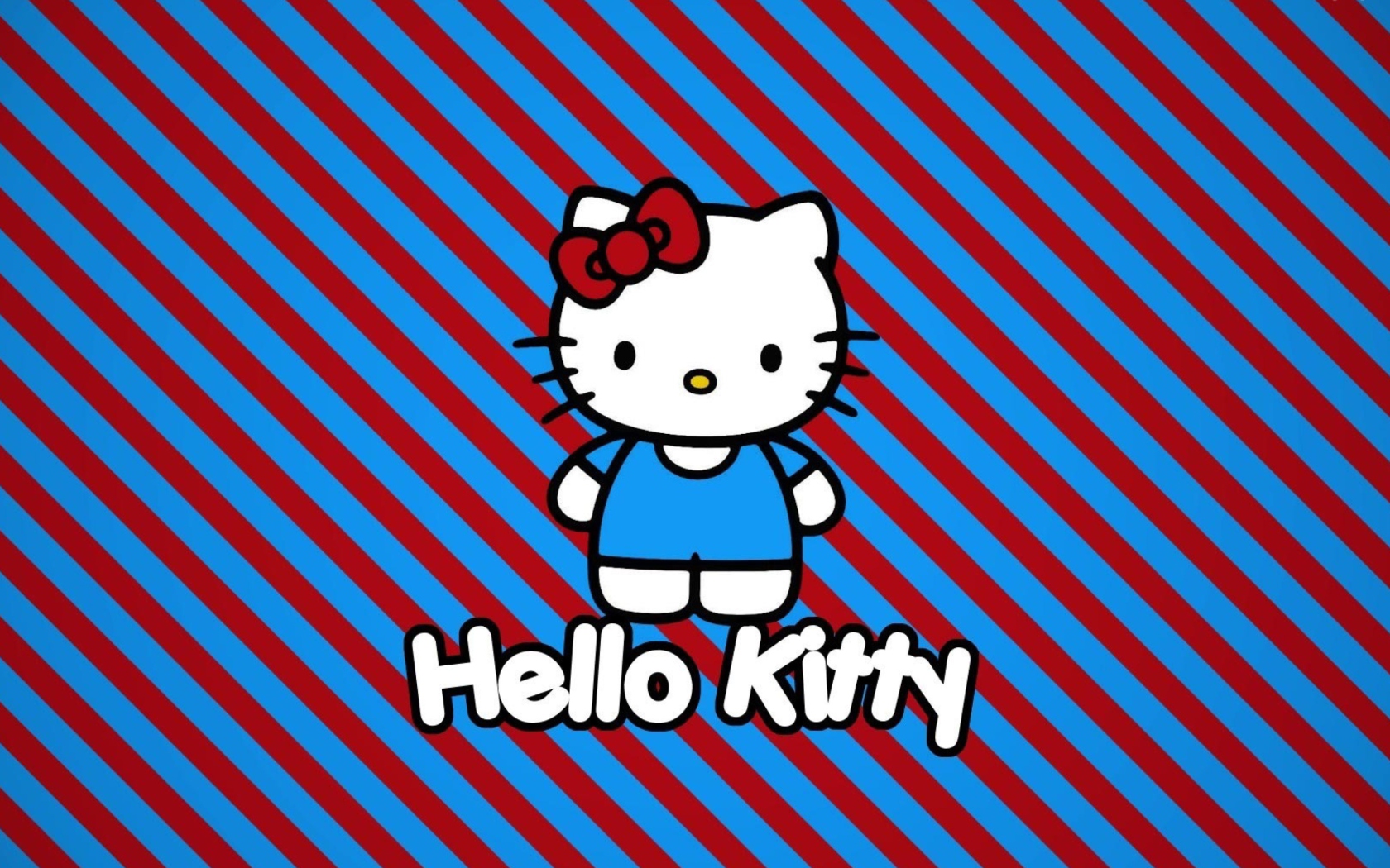 Screenshot №1 pro téma Hello Kitty 1680x1050