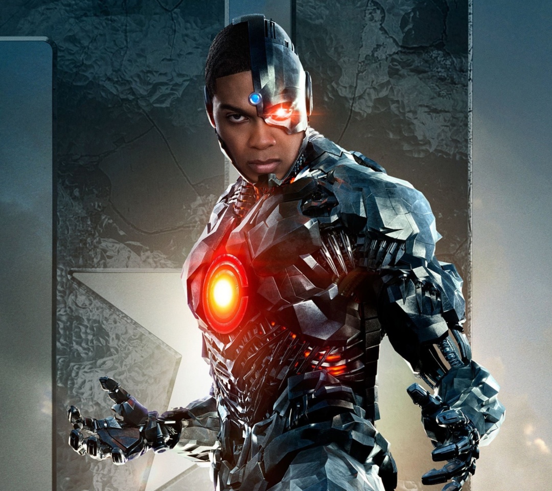 Fondo de pantalla Cyborg Justice League 1080x960