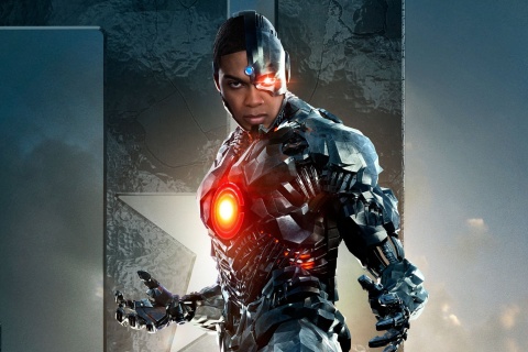 Das Cyborg Justice League Wallpaper 480x320