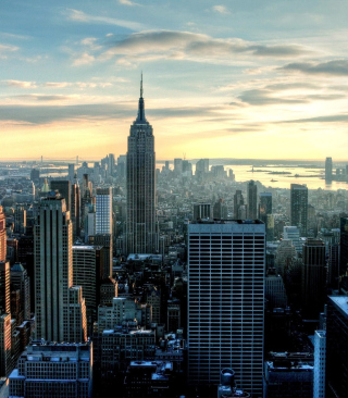 New York Cityscape - Obrázkek zdarma pro iPhone 4S