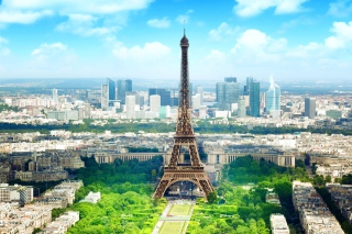 Eiffel Tower Background for Android, iPhone and iPad