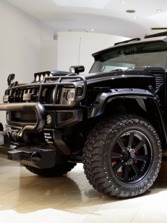 Обои Hummer H2 for Swat 240x320