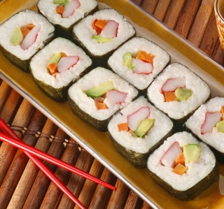 Sushi papel de parede para celular para iPad mini 2