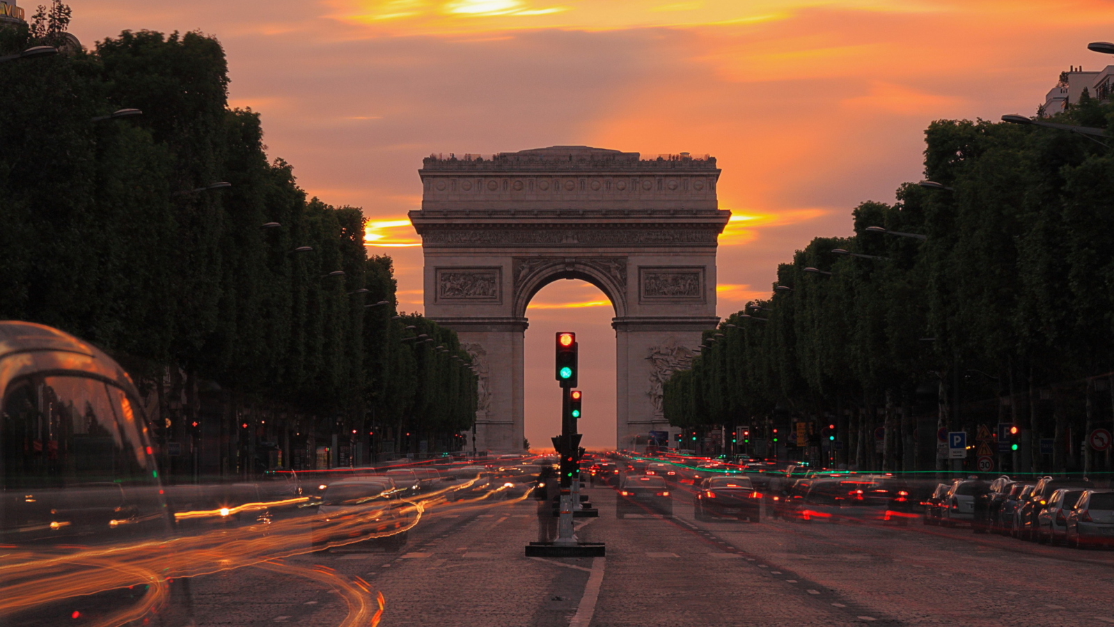 Screenshot №1 pro téma Arc De Triomphe 1600x900