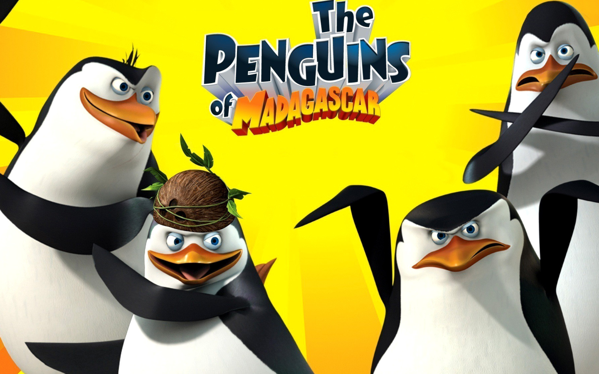 Fondo de pantalla The Penguins of Madagascar 1920x1200