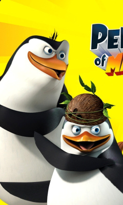 Fondo de pantalla The Penguins of Madagascar 240x400