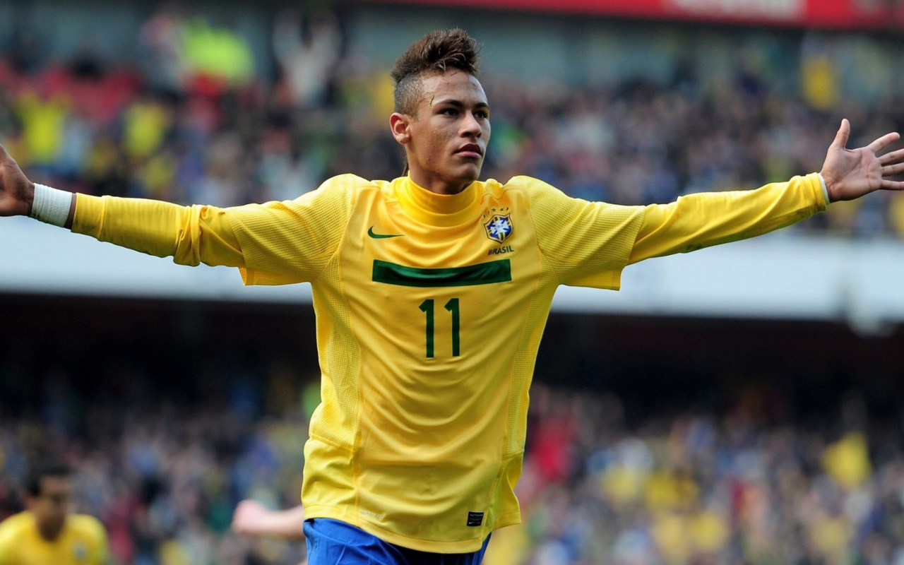 Fondo de pantalla Neymar 1280x800