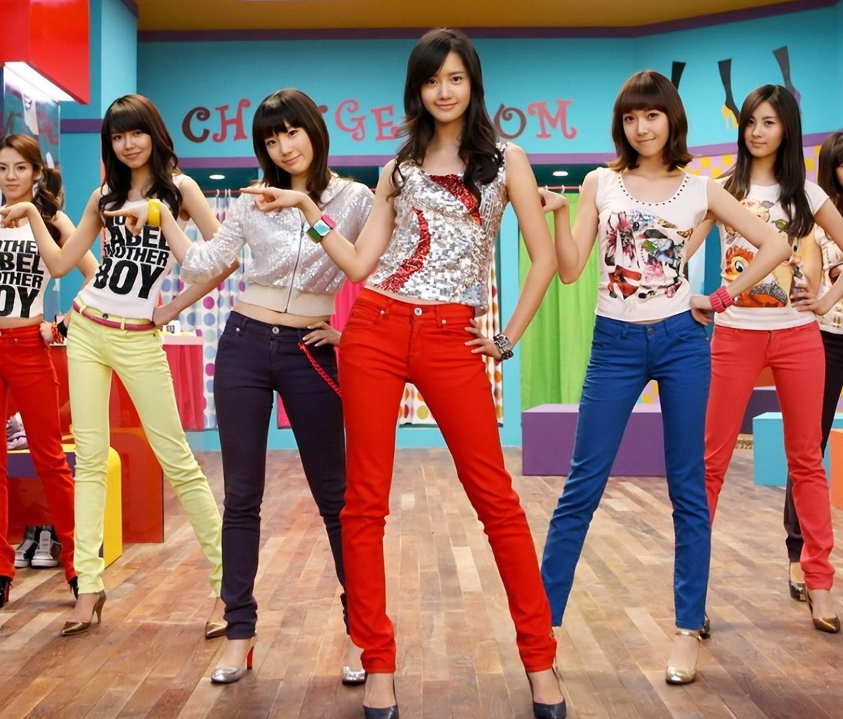 Girls Generation wallpaper 1200x1024