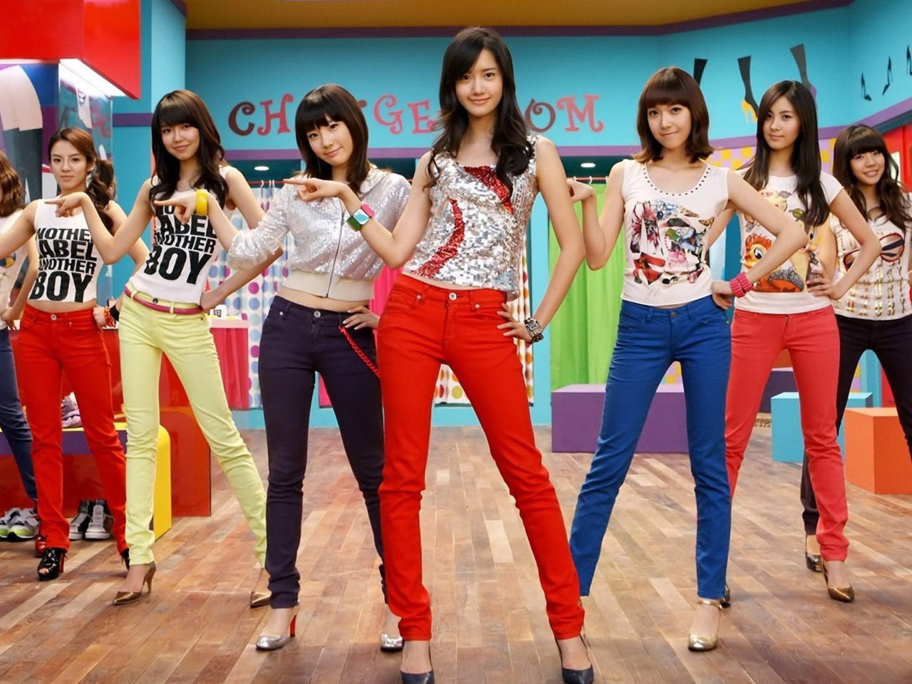 Fondo de pantalla Girls Generation 1280x960