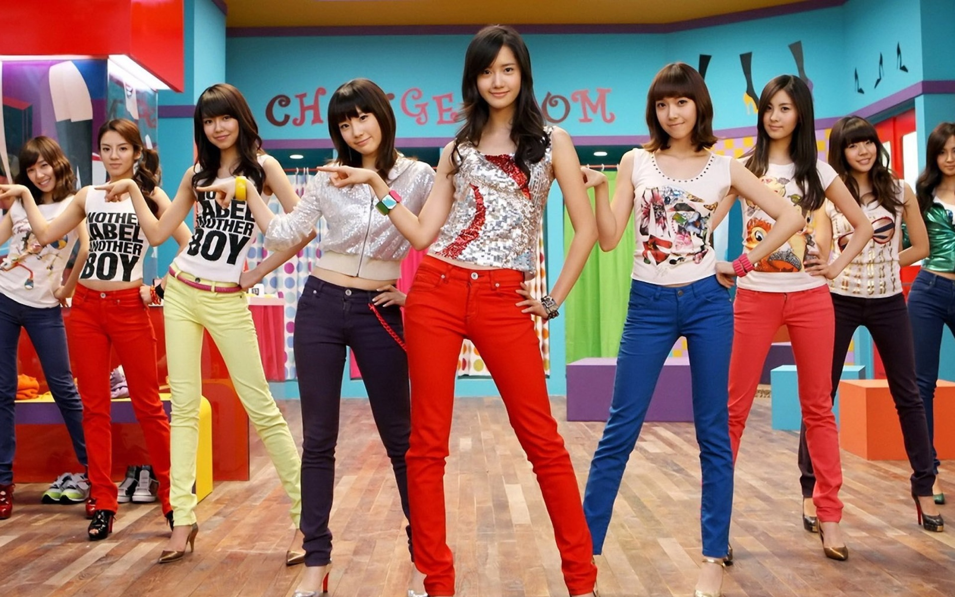 Fondo de pantalla Girls Generation 1920x1200