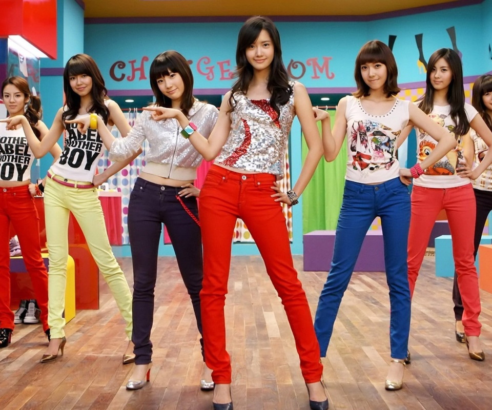 Fondo de pantalla Girls Generation 960x800