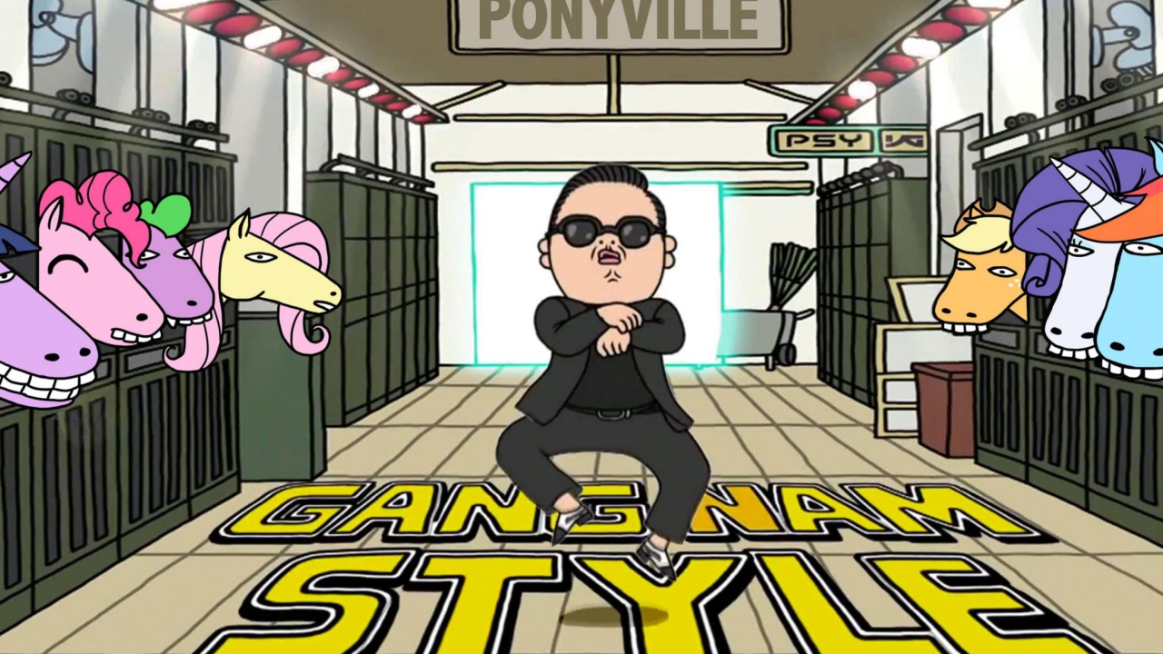 Screenshot №1 pro téma Gangnam Style 1280x720