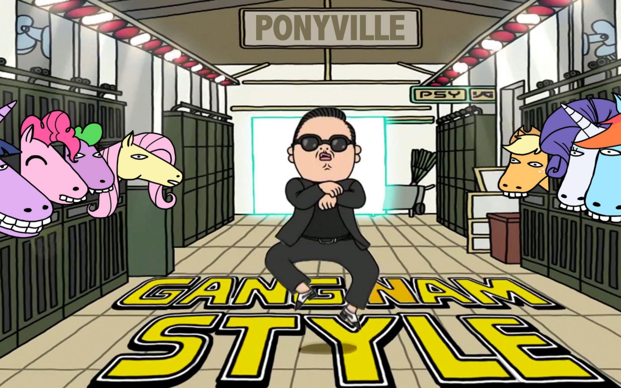 Das Gangnam Style Wallpaper 1280x800