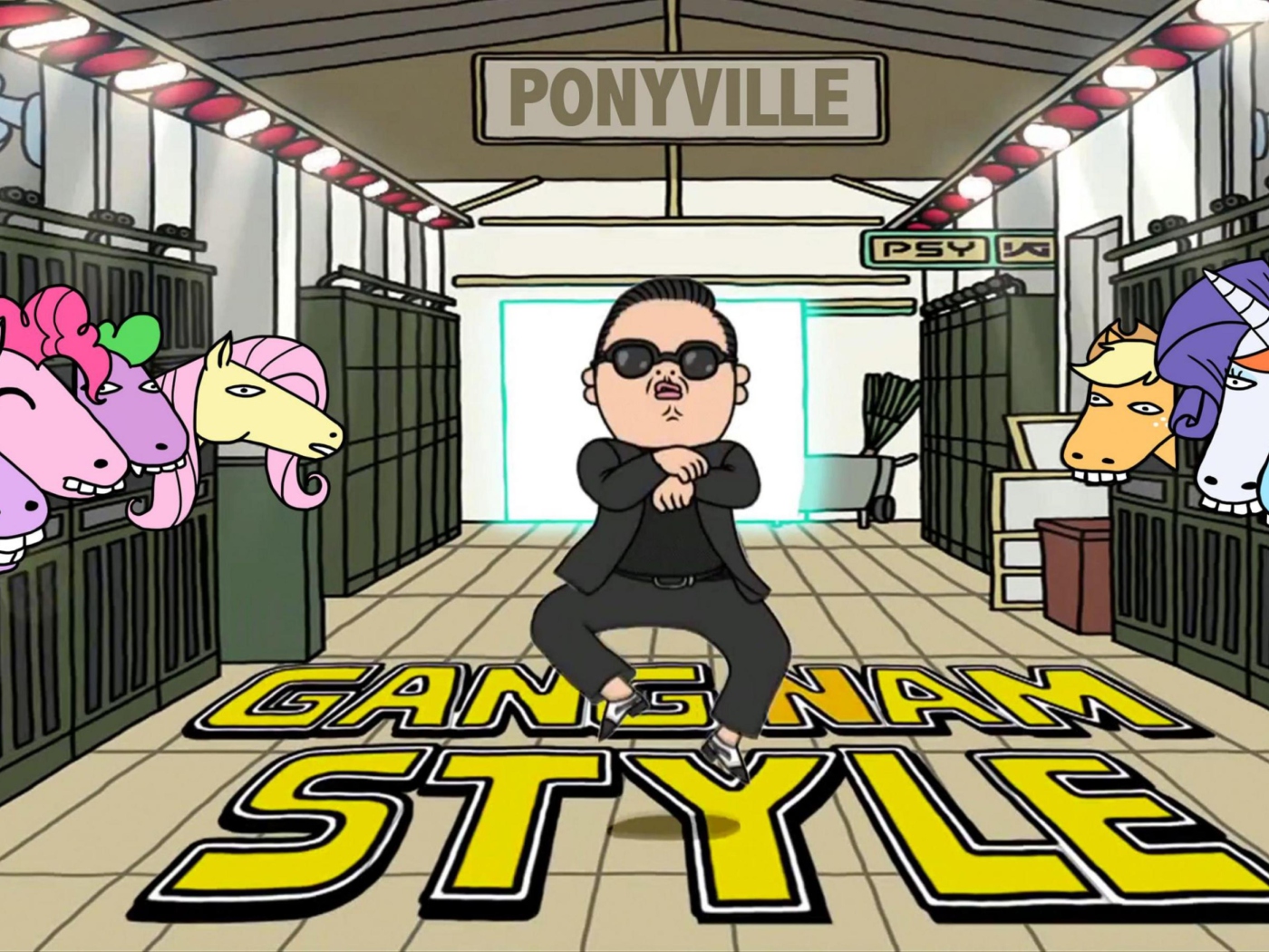 Screenshot №1 pro téma Gangnam Style 1400x1050