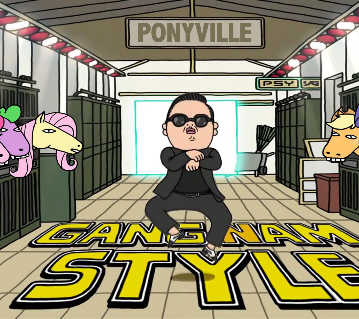 Screenshot №1 pro téma Gangnam Style 1440x1280