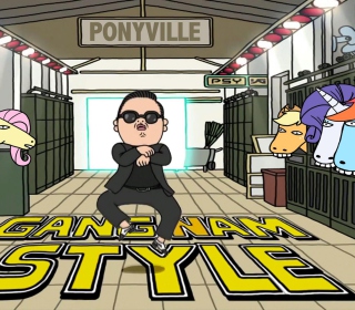 Gangnam Style - Obrázkek zdarma pro 1024x1024