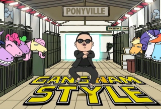 Gangnam Style - Obrázkek zdarma pro 176x144