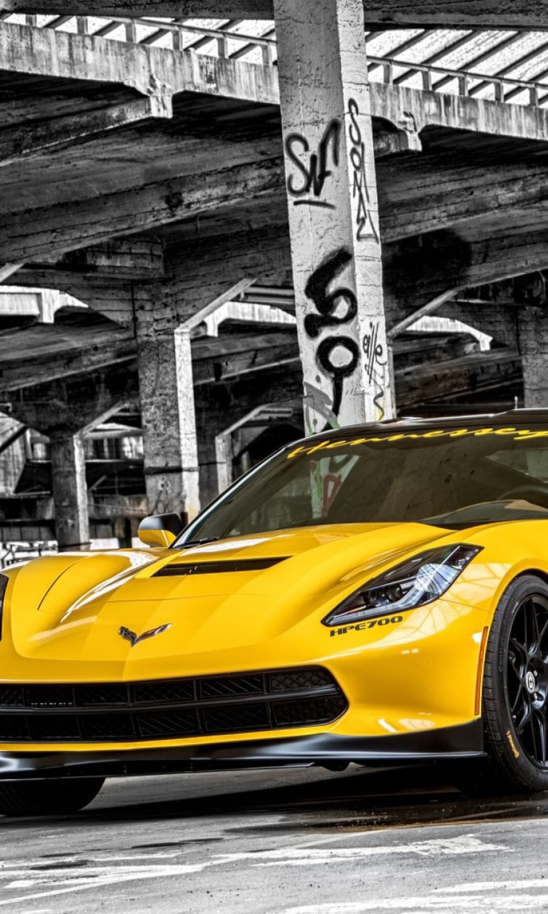 Chevrolet Corvette Stingray wallpaper 768x1280