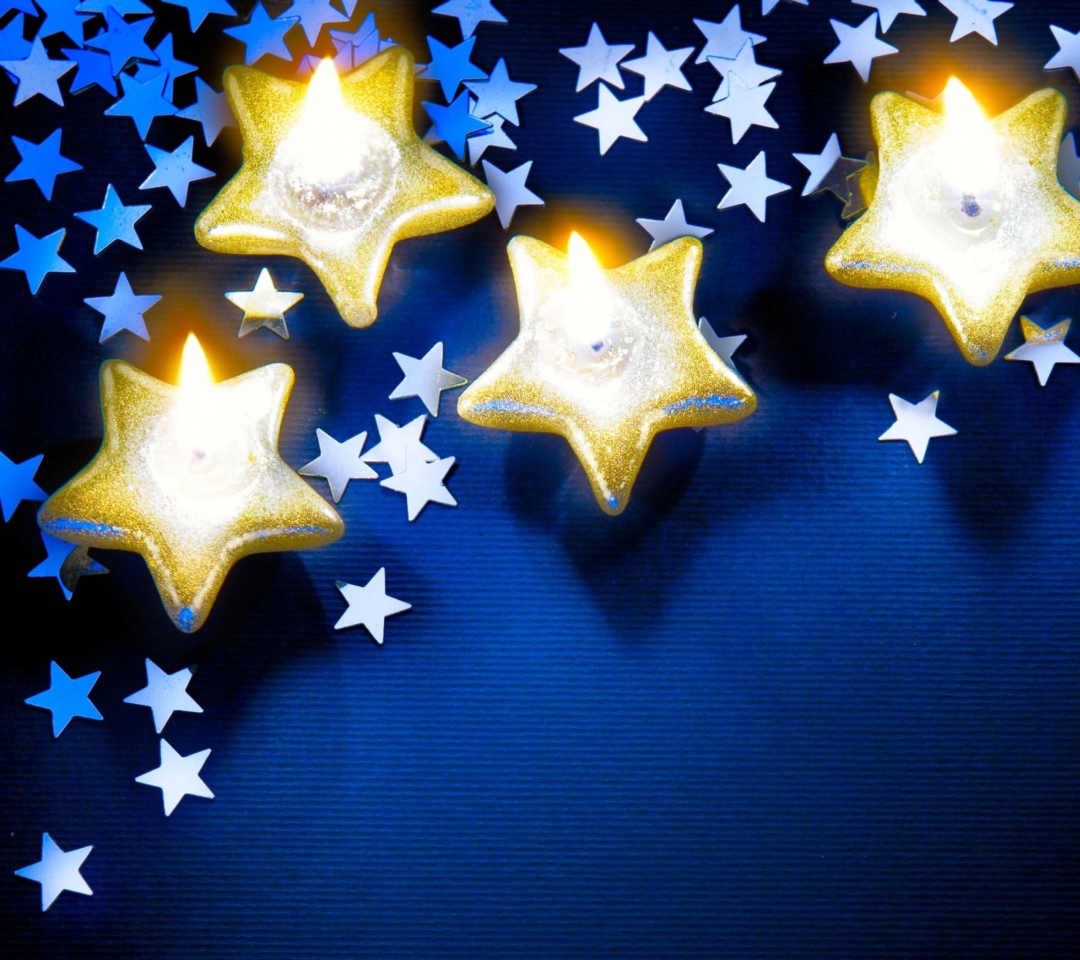 Christmas Stars wallpaper 1080x960