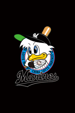 Обои Chiba Lotte Marines Baseball Team 320x480