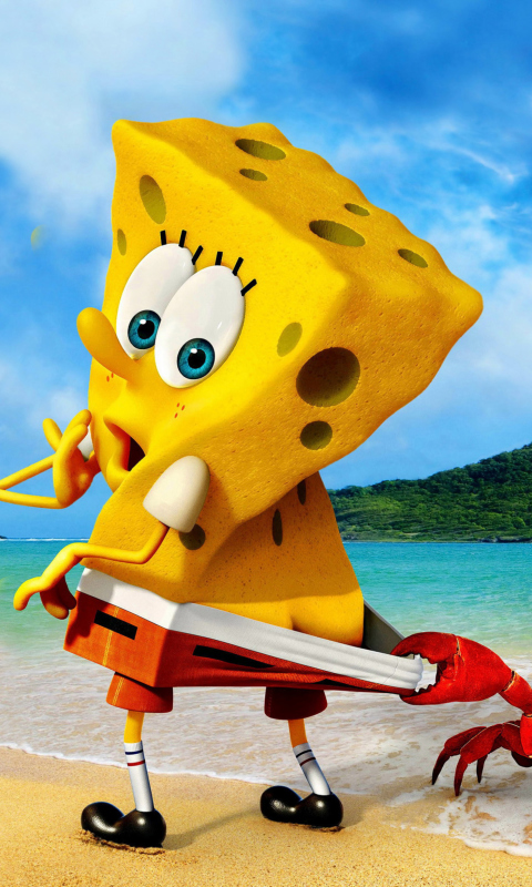 Spongebob And Crab screenshot #1 480x800