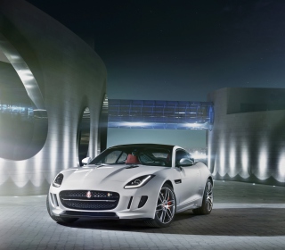 Kostenloses Jaguar F Type R Coupe 2014 Wallpaper für iPad Air