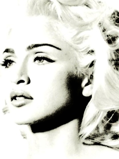 Screenshot №1 pro téma Madonna - Material Girl 240x320