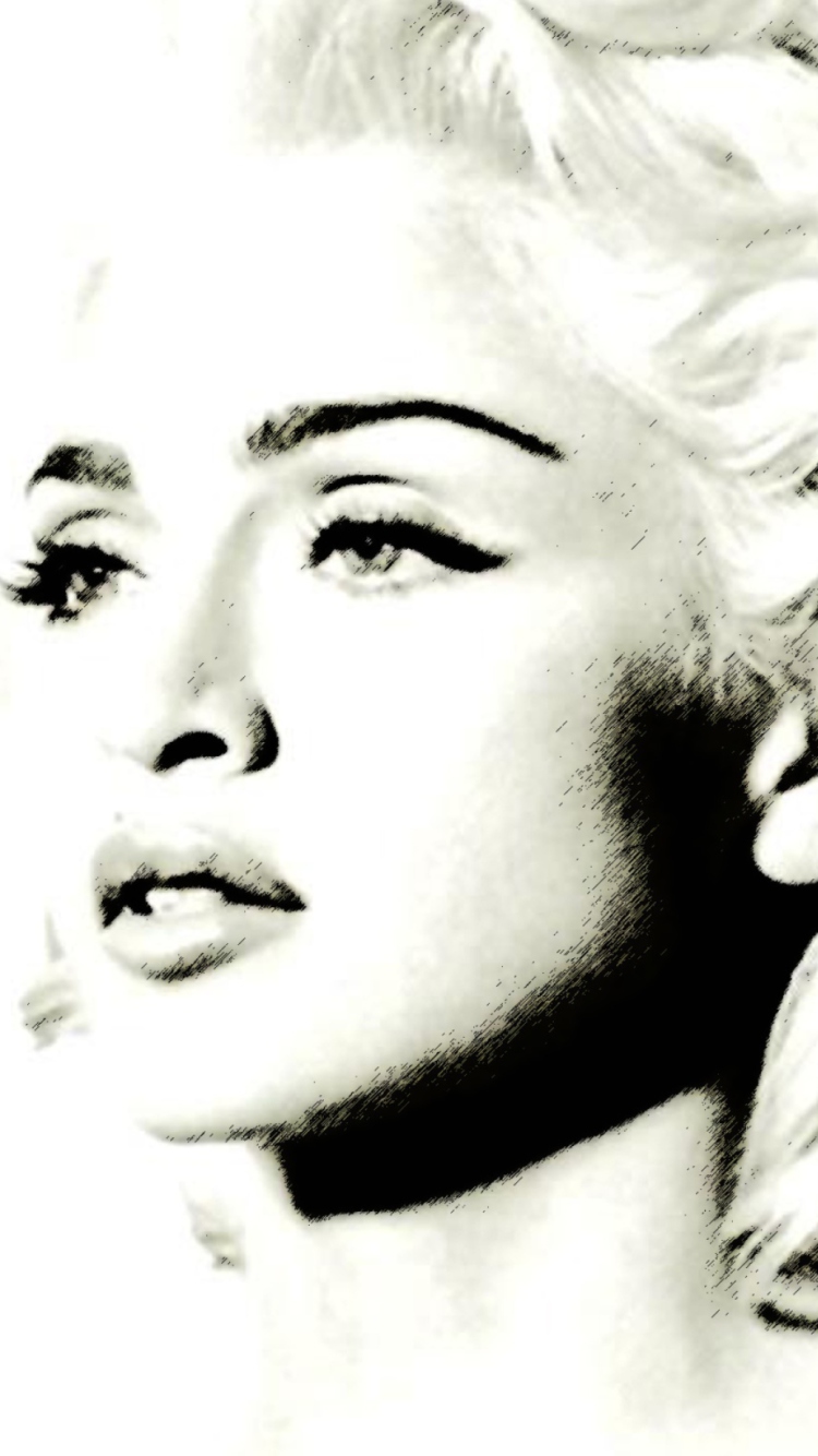 Screenshot №1 pro téma Madonna - Material Girl 750x1334